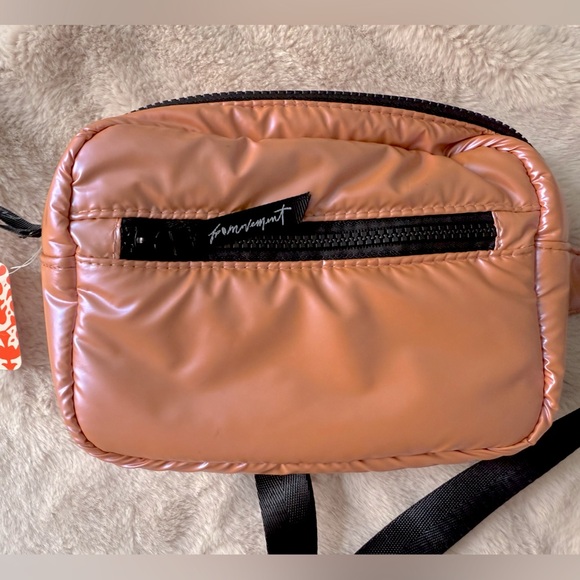 NWT FP Movement by Free People Iridescent Belt Bag Desert Rose Limited Edition - Picture 8 of 11